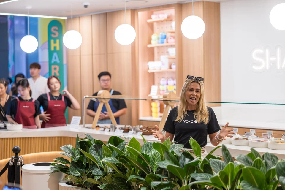 A mindset shift around wellness in Singapore after Covid-19 presented an opportunity to reintroduce frozen yogurt, said Yo-Chi Singapore co-owner Amy Bell. 
