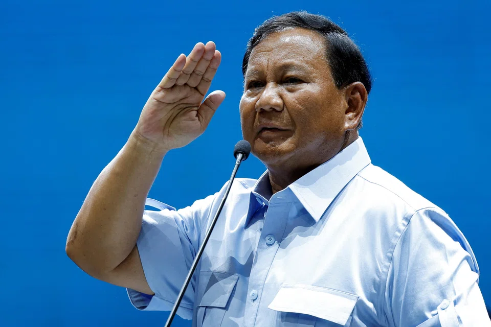 The two rivals of Defence Minister and former special forces commander Prabowo Subianto (pictured) have both asked the Constitutional Court to disqualify him from a contest he won by a huge margin, arguing widespread distribution of social aid in key areas had swayed the vote in his favour.