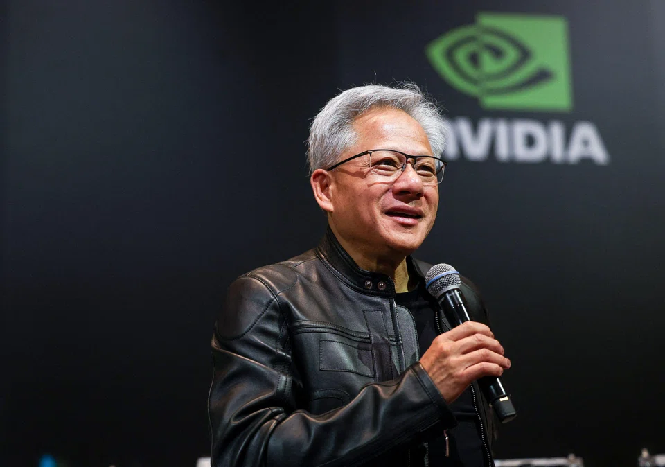 Jensen Huang has called for easing US technology export curbs because they give Chinese rivals such as Huawei Technologies an unfair advantage.