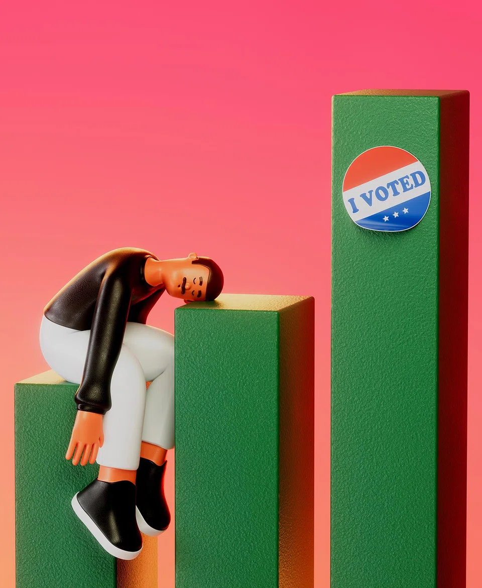 The stock market has barely reacted to the questions hanging over the presidential race. But the bond market has. The steeper rates probably reflected concerns that Trump could control Congress as well as the presidency.