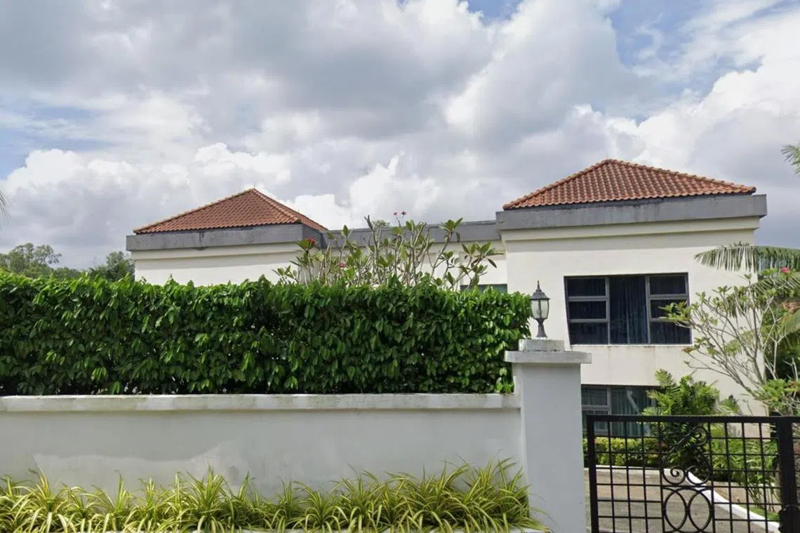 The Peirce Hill bungalow, which is in the Ridout Park Good Class Bungalow Area, was developed about 30 years ago.