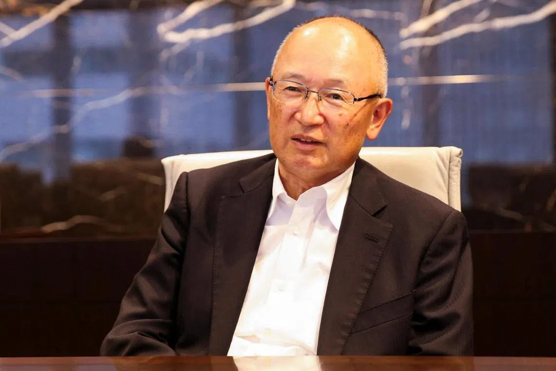 Mitsui OSK is aiming to reduce risks, according to remarks made by president and chief executive officer Takeshi Hashimoto.