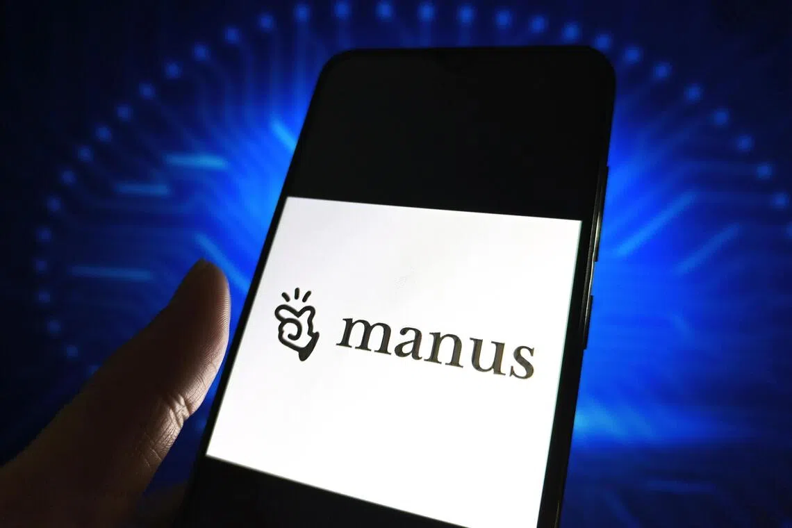 Manus sells an AI agent to businesses via a subscription service.