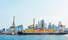 Samudera Shipping's H1 container volume stands at 879,000 TEUs, down from 901,000 TEUs in the first half of 2023. 