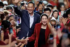 Thaksin's daughter Paetongtarn Shinawatra, 37, received the backing of a majority of lawmakers in Thaksin's Pheu Thai party at a meeting on Thursday.