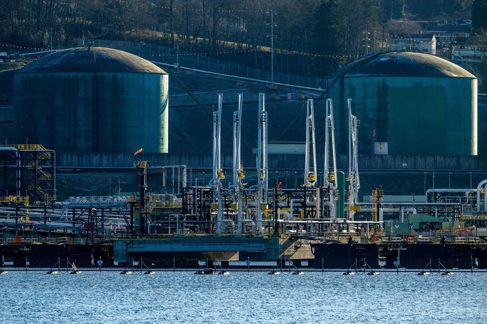 The Trans Mountain pipeline expansion (TMX) in Canada; higher TMX shipments to China could substitute imports from Venezuela and Saudi Arabia, trading sources say.