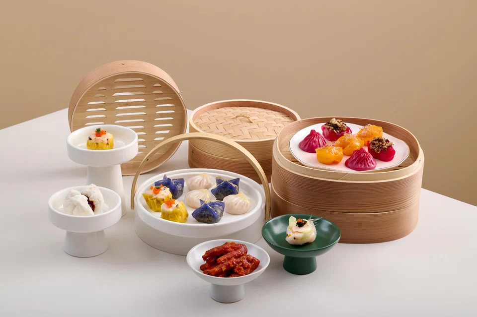 Assorted dim sum at Jia He Grand.