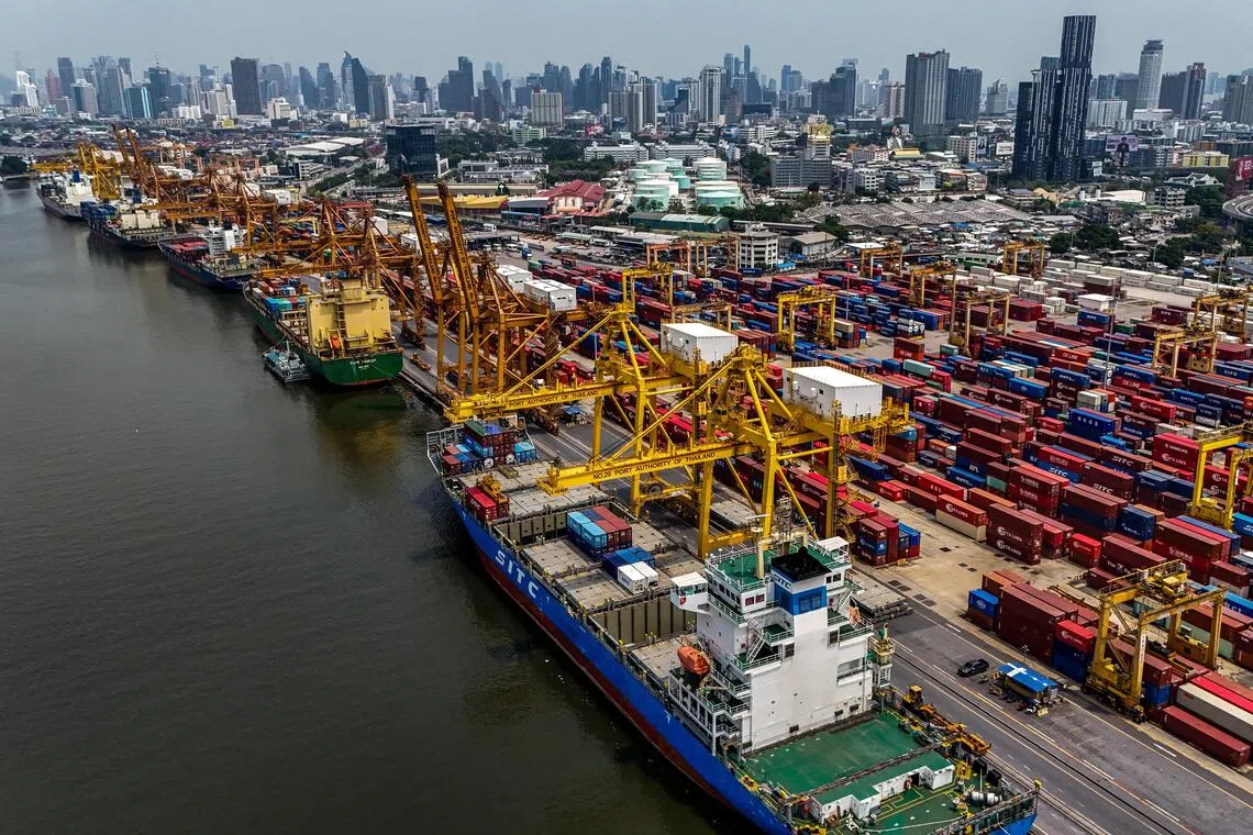 Thailand's finance ministry forecast GDP growth of 2 per cent for next year, with exports expected to dip 1.5 per cent.