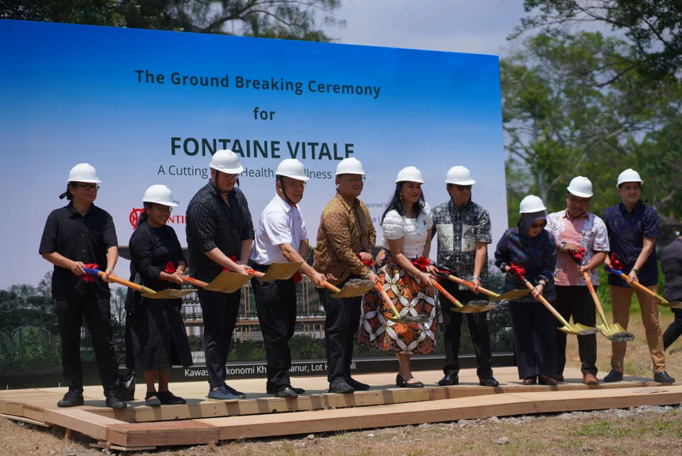 Genting breaks ground at its first stem cell facility, Fontaine Vitale, in Bali, Indonesia.