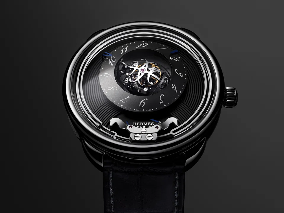 The Hermes Arceau Duc Attele is the maison's most complex watch.