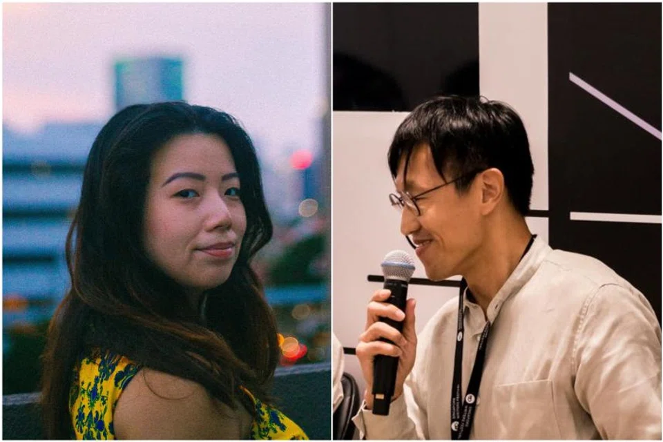Boston-based Singaporean author Ally Chua (left) and Ethos publisher Ng Kah Gay are among those frustrated at the short timeframe and lack of clarity about usage and payment terms. 