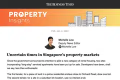 It’s also possible that some demand is decanting into the public housing market, writes BT deputy news editor Michelle Low.