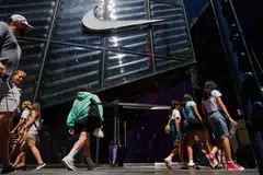 Nike is attempting to end a sales slump after a tumultuous year of corporate layoffs and the CEO change. 