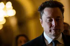 X owner Elon Musk’s repost appeared to violate X’s policies, which prohibit sharing “synthetic, manipulated or out-of-context media that may deceive or confuse people and lead to harm.”