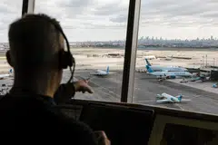 United handles about 58 per cent of the passengers at Newark, according to Transportation Department data.