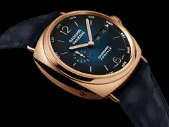 The authenticity of certain watches, such as those from Panerai, can be verified through blockchain technology.