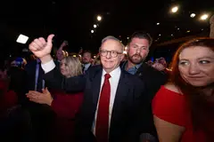 Australian Prime Minister Anthony Albanese is the first Australian leader to win consecutive elections in more than two decades, and the only one to increase his party’s vote share after one term since World War II.
