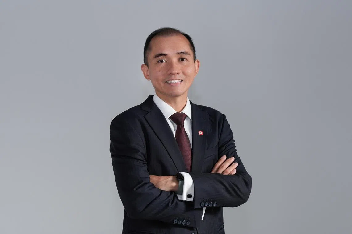 OCBC’s securities financing unit will be led by Jansen Chua, who joined the bank on Jan 2. PHOTO: OCBC