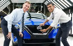 UK Chancellor of the Exchequer Jeremy Hunt (left) has gambled £20 billion (S$33.8 billion) on the biggest package of tax cuts since 1988 in his Autumn Statement budget.