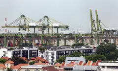 Singapore was cited for excess global capacity in semiconductors despite having a trade deficit with the US.