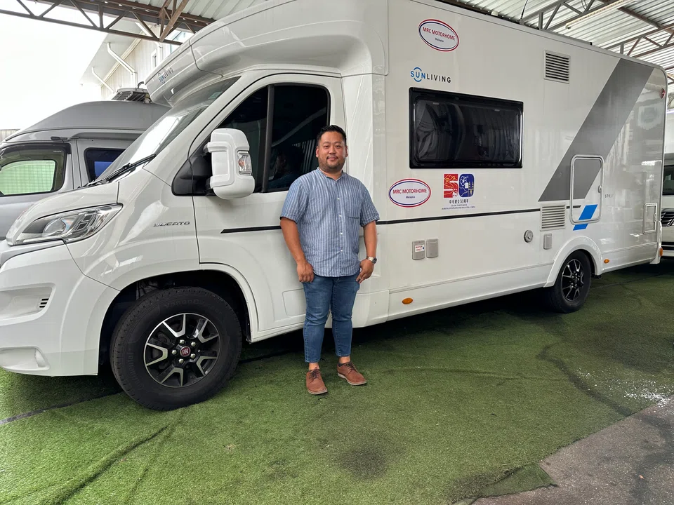 MRC Motorhome founder Lau Hwee Teck says: “I think it’s really cool to be able to drive your home and explore different places.” 