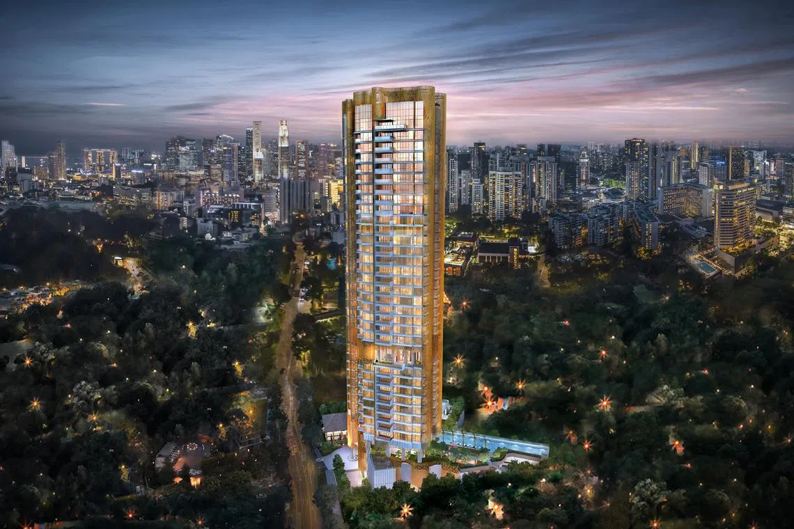 The revenue drop was mainly driven by the tail-end of the Klimt Cairnhill project.