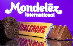 Mondelez makes Ritz crackers and Oreo cookies as well as Toblerone chocolate bars.