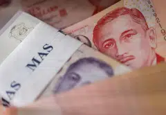 The auction received a total of S$15.9 billion in applications for the S$7.5 billion on offer, representing a bid-to-cover ratio of 2.13.