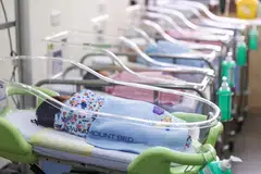 The nursery of Parkway East Hospital, which is part of IHH Healthcare's network. The group has launched a transformation plan with seven areas of focus, ranging from patient experience to advancing the use of technology.  