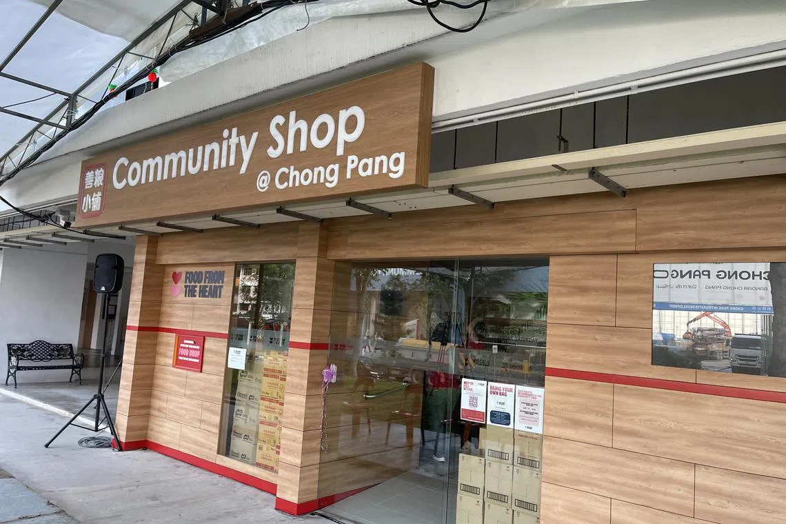 Community Shop @ Chong Pang is the charity’s fifth such shop in Singapore, providing essential food items to lower-income families.
