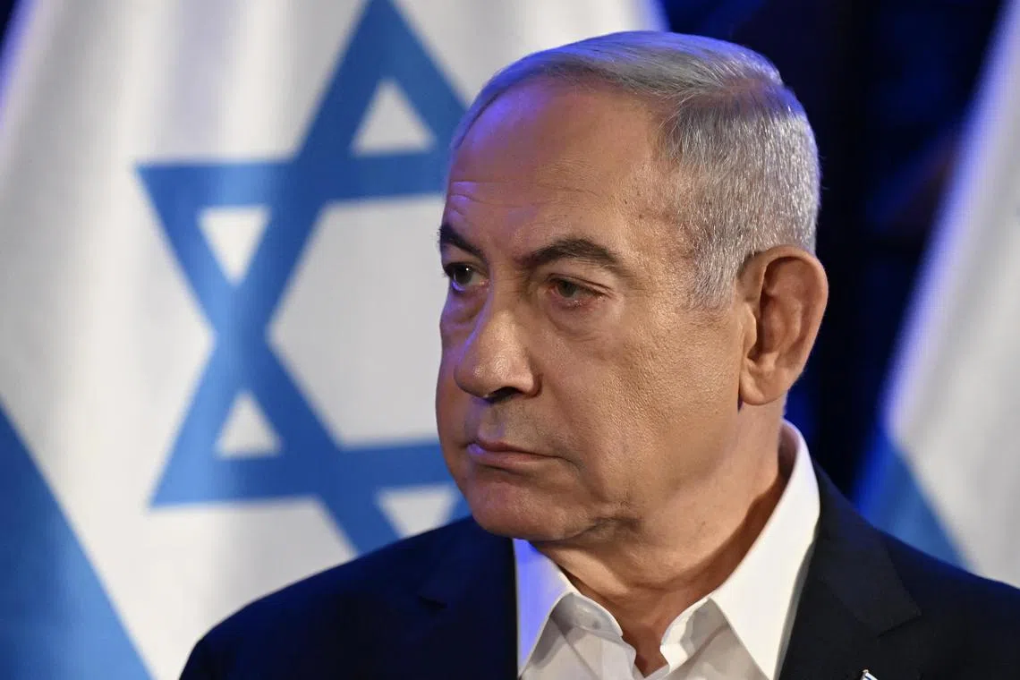 The spat is not the first between Israel PM Benjamin Netanyahu (pictured) and US President Joe Biden’s administration since the start of the Gaza war, which began with an unprecedented Hamas attack in October.