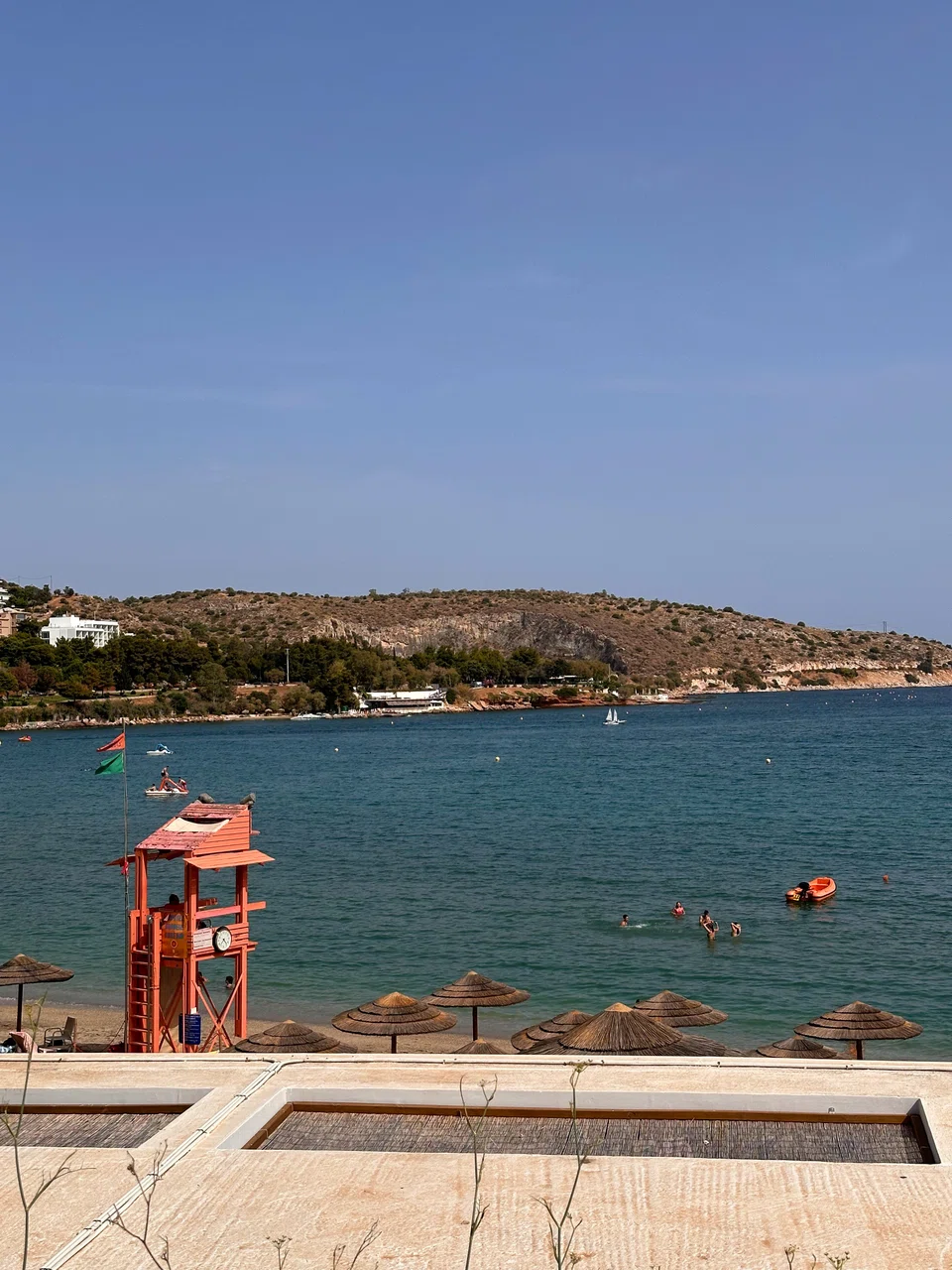  The Athens Riviera was a popular holiday hotspot for celebrities such as Jackie Onassis.