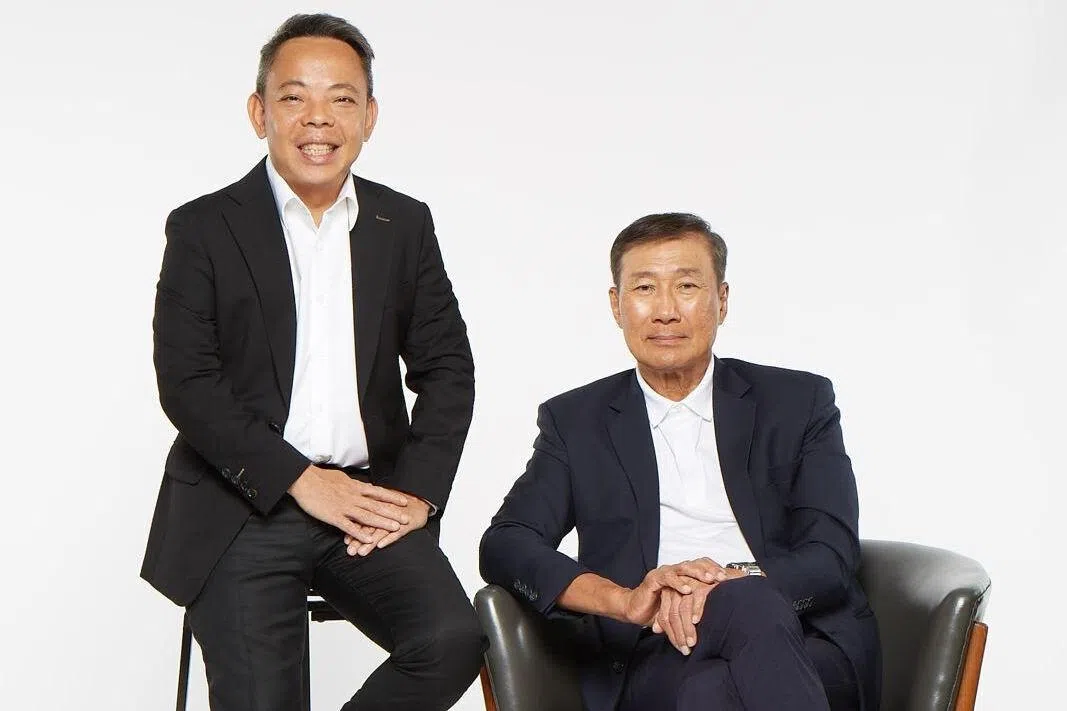 Kin executive director and CEO Vincent Chai (left) and executive chairman Ko Chee Wah. Chai says Kin intends to leverage its sports event expertise to secure more projects across the broader events tourism space.