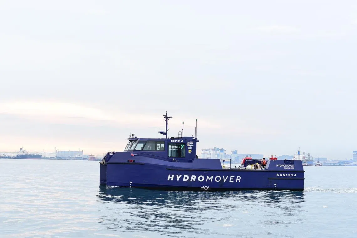 Projects such as the Hydromover electric cargo vessel represent a wave YGT hopes to ride.