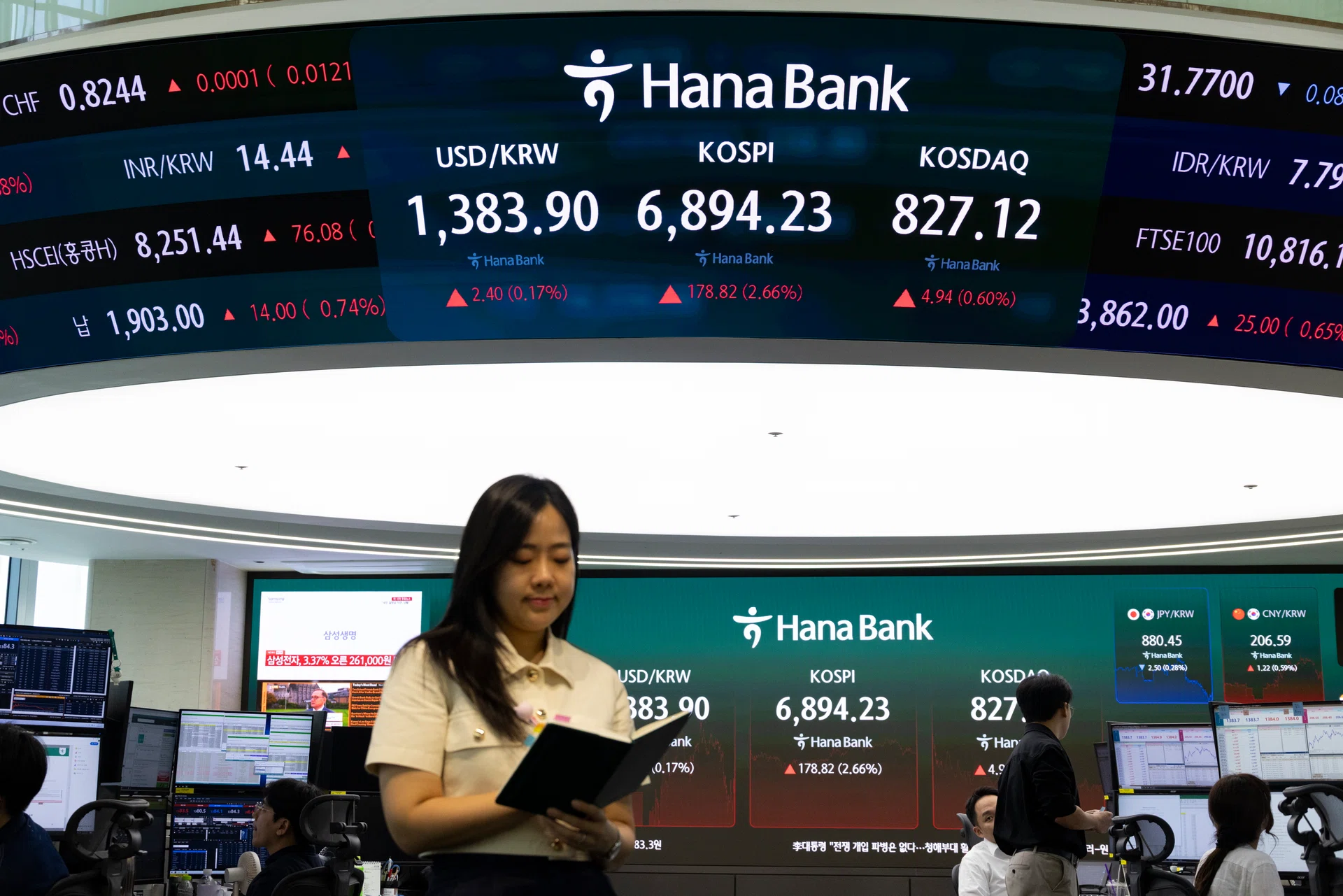 Tech leads shares higher in Asia on AI demand; Wall Street futures edge up
