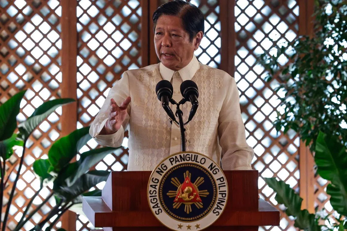 The US$6.2 billion funding for flood control projects this year can be rolled over to 2026, Marcos said in a video of a podcast released by his communications office.