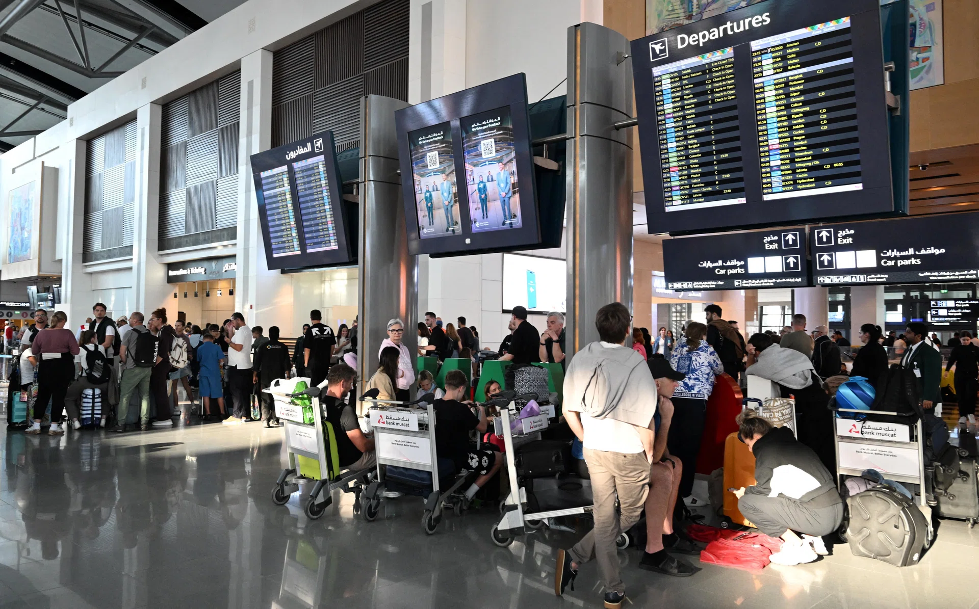 Gulf airspace closures leave Asia-to-Europe travellers stranded and bleeding cash
