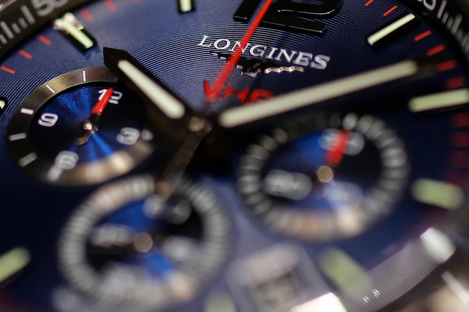 Swatch Group which makes the Omega and Longines brands hit a fresh 52-week low.