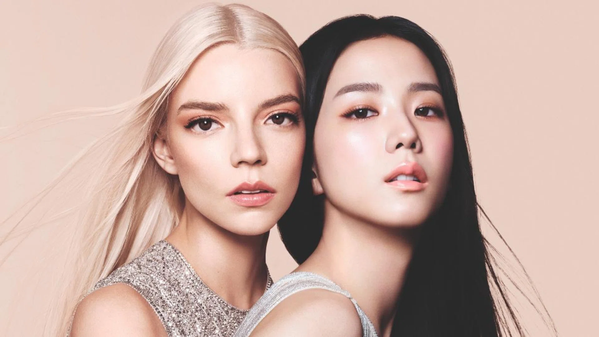 Dior ambassadors Anya Taylor-Joy and Jisoo front the campaign for the new Dior Forever Maximiser and Dior Forever Skin Glow Tone-up Cushion. Credit: Dior