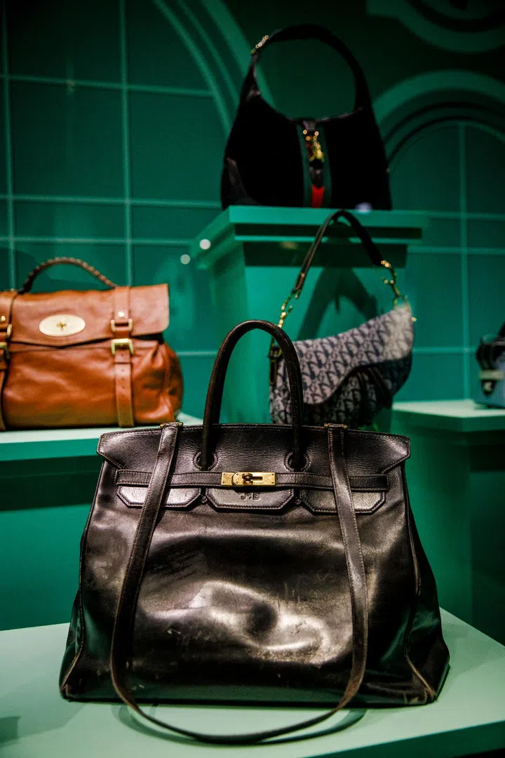 Jane Birkin's iconic 'Birkin' bag by Hermes