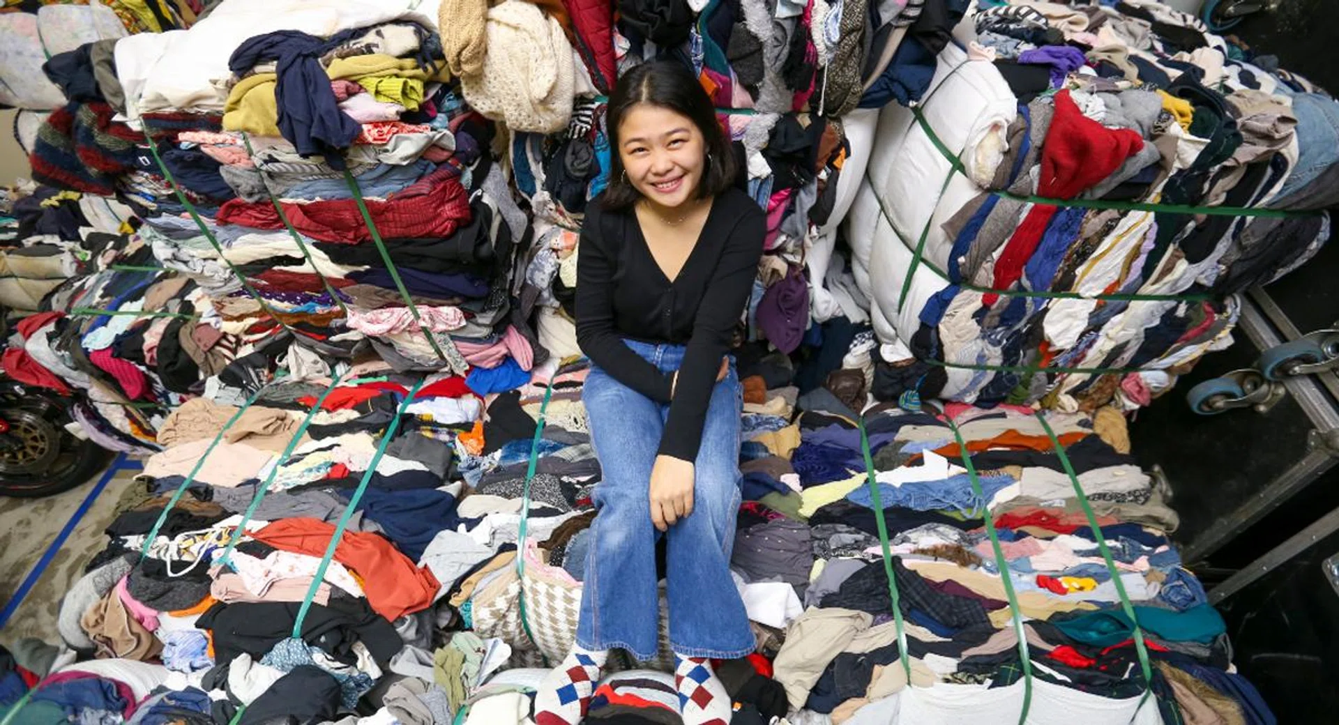 Cheow Sue-Jane, co-founder of Instagram store Tryftshop, founded Tryftshop in Oct 2021 with her parents and elder sister, a journalist. Credit: Samuel Ang/The Straits Times