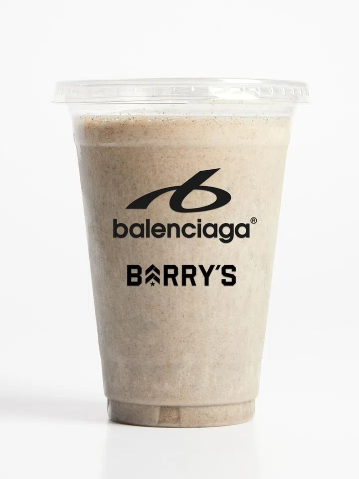 balenciaga x barrys techwear singapore smoothies fuel bar menu