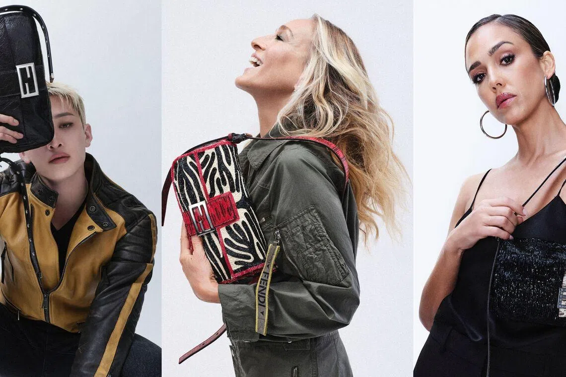 Fendi Brings Back The OG Baguette Bag With Its Newest Campaign Ft