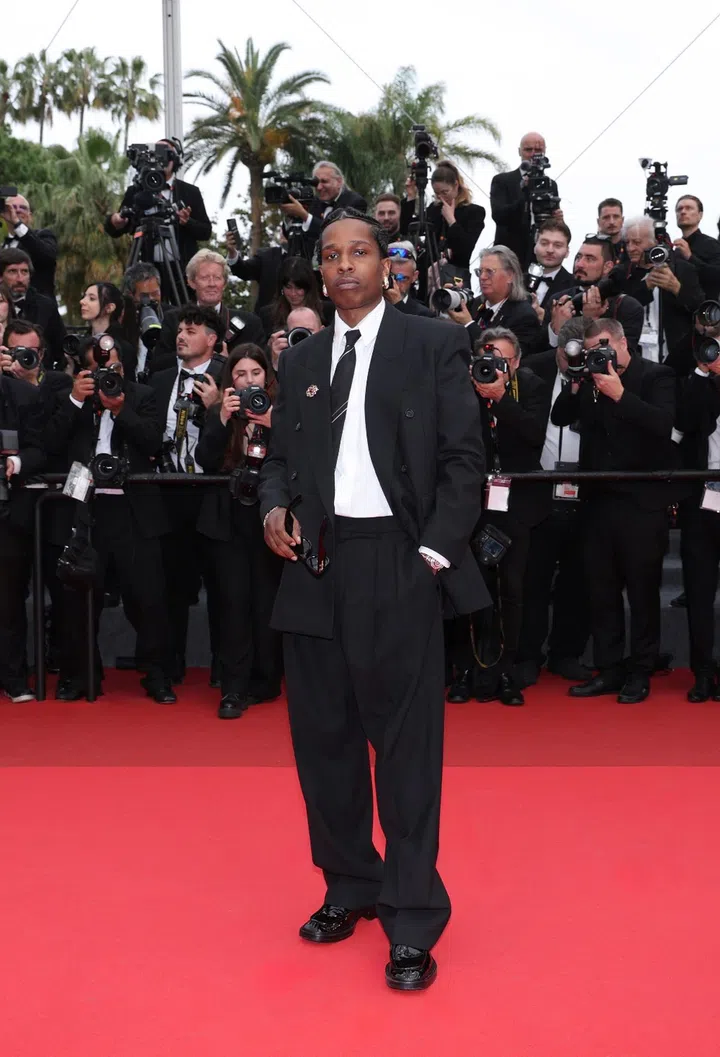 ASAP ROCKY SAINT LAURENT 78TH CANNES FILM FESTIVAL