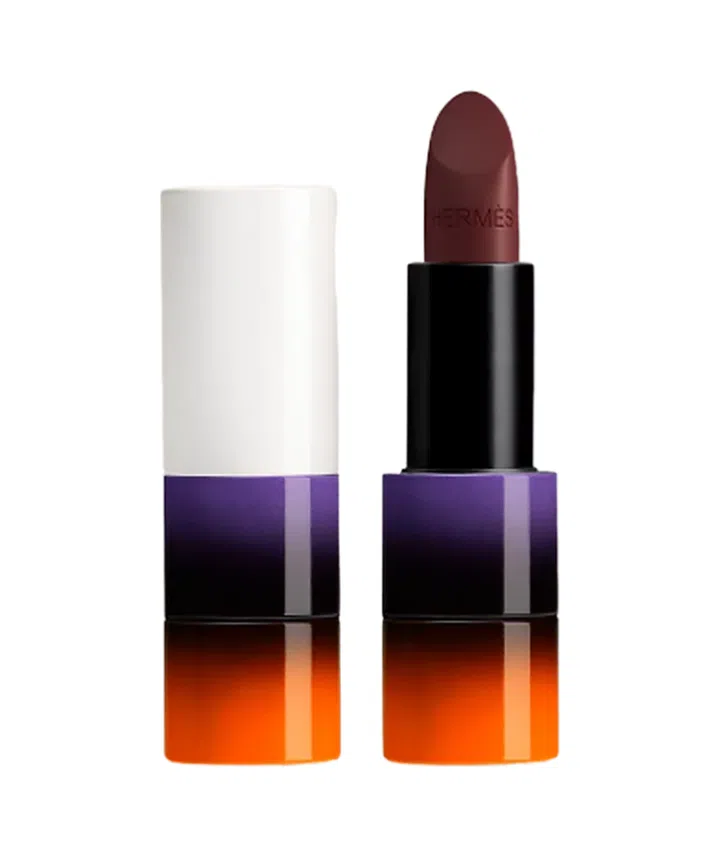 Rouge Hermes Shiny Lipstick Limited Edition in shade Rouge Abysse, $132, Hermes