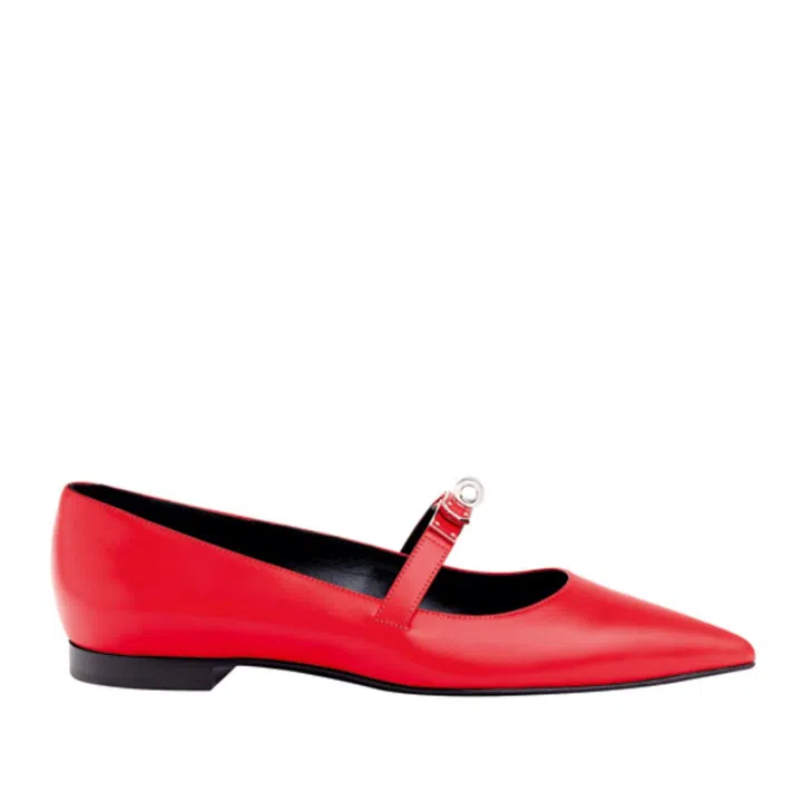 hermes Calfskin ballet flats
