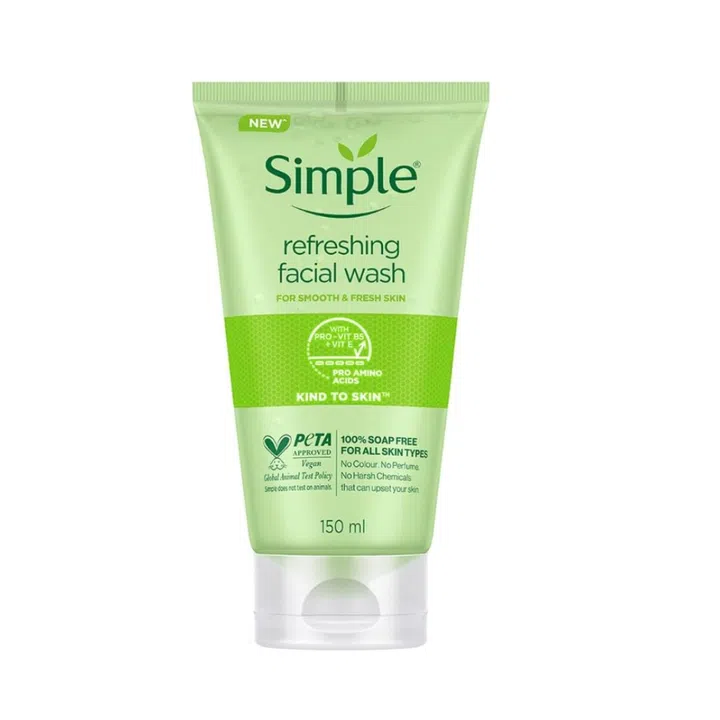 Simple Kind to Skin Refreshing Facial Wash
