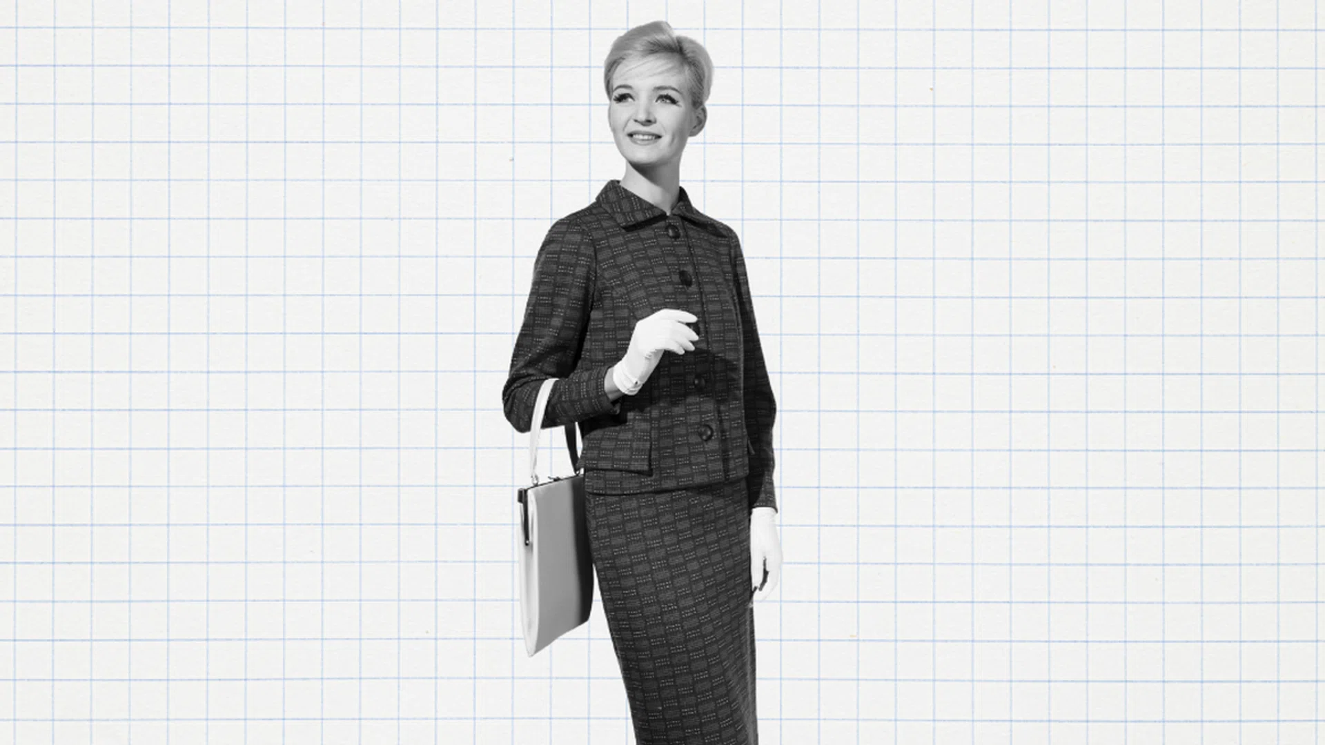 Very demure. Vintage Photo: Chaloner Woods/Getty Images & Background: Katsumi Murouchi/Getty Images 