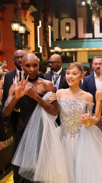 Wicked: For Good Singapore premiere Cynthia Erivo Ariana Grande Michelle Yeoh Jeff Goldblum Universal Studios Singapore