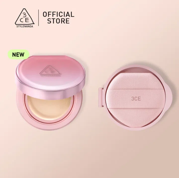 3CE Fitting Mesh Cover Cushion Foundation + Refill